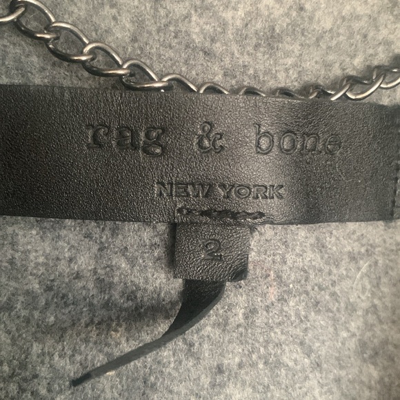 RAG & BONE wool dress coat. US women’s size 2 - Picture 2 of 14